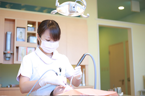 予防のプロフェッショナル「歯科衛生士」にお任せください